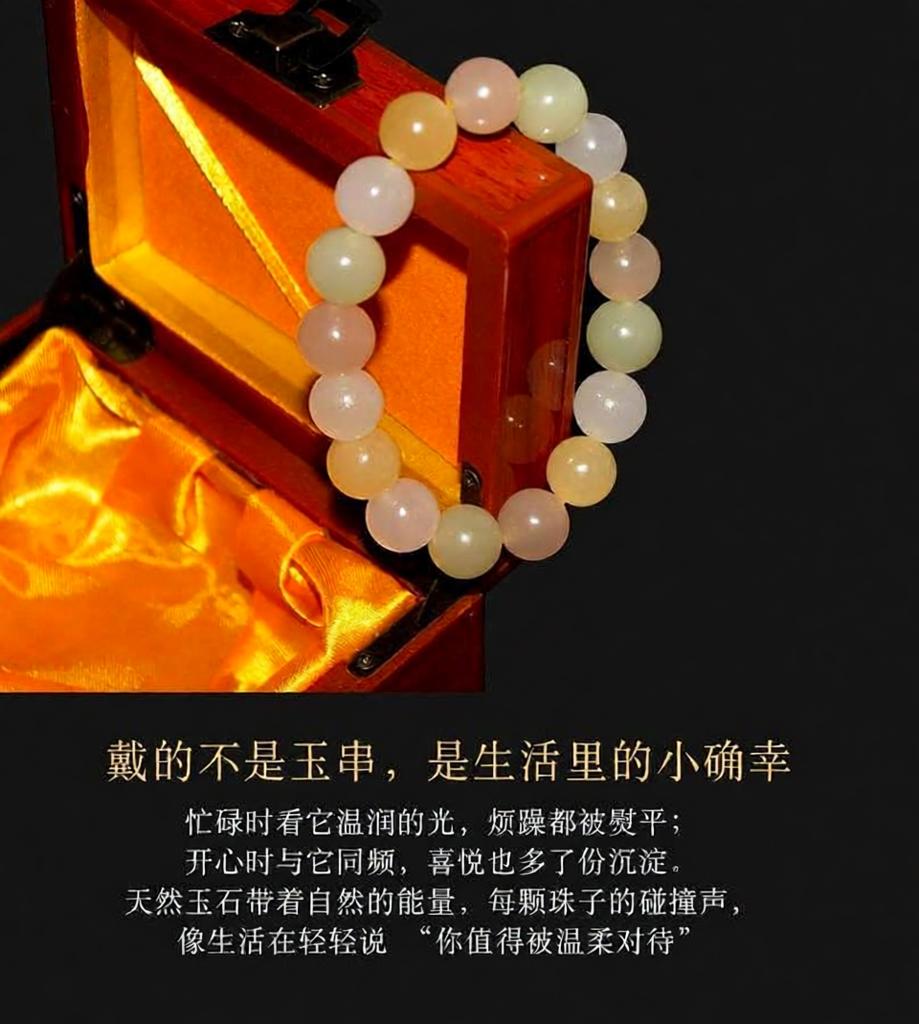 Pure Red Chicken Blood Stone Donut Pendant