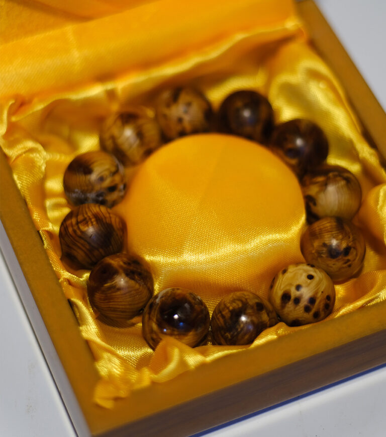 Taihang Yabai Tianyan Cultural Wood Bead Bracelet